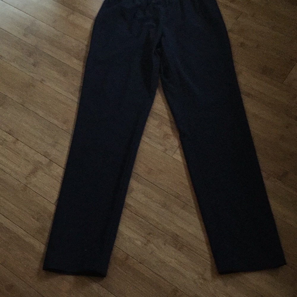 ZENERGY BY CHICO’S STRAIGHT BLACK SLACKS
